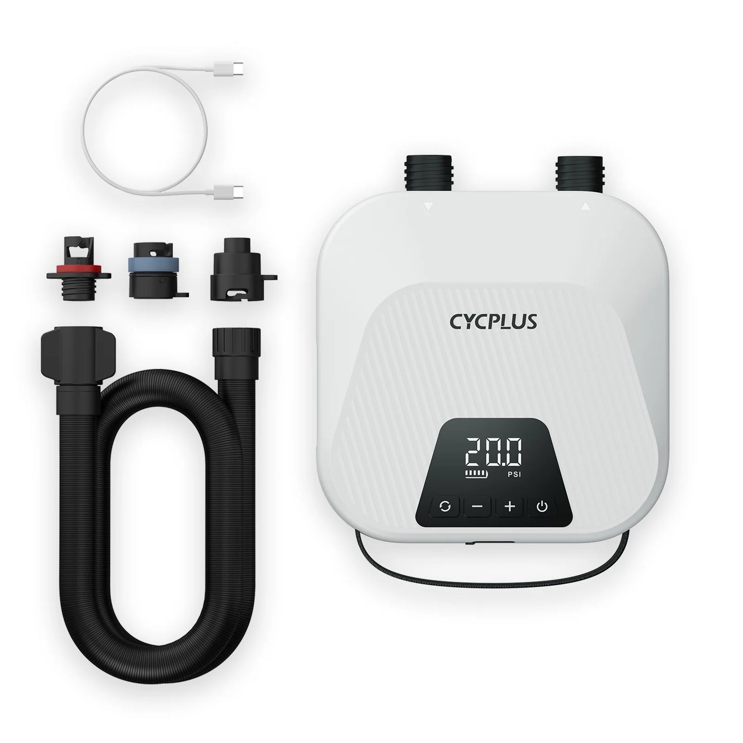 CYCPLUS D14PRO Electric SUP Inflation Pump – 20PSI, 38.48Wh Battery for Inflatable SUP Board, Surfing, Tent, Boat, Air Mattress