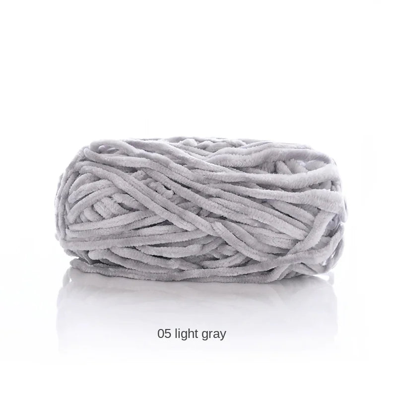 50g/Ball DIY Knitting Yarn – Soft Wool for Baby Scarf, Hat, Chunky Crochet Thread