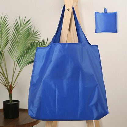 Eco-Friendly Reusable Shopping Bag — Foldable Shoulder Grocery & Market Tote for Supermarket and Everyday Use