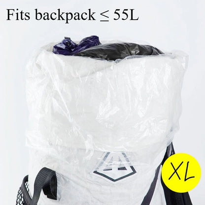 Ultralight Backpack Liner Bag - 14g Waterproof Polycro Inner Dry Storage Bag for Hiking, Trekking & Camping