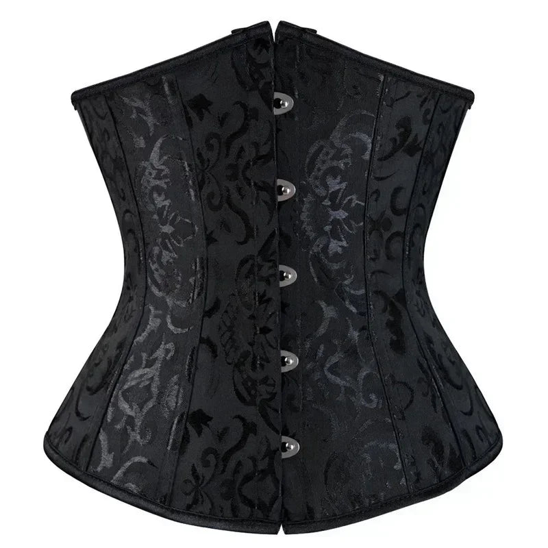 Sexy Lolita Underbust Corset – Slimming Bandage Bustier Top for Women Lingerie & Elegant Streetwear