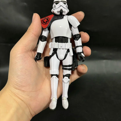 Star Wars Black Series Action Figures – Mandalorian, Boba Fett, Stormtrooper, Trapper Wolf & Obi-Wan Kenobi Collectible Toy Gift