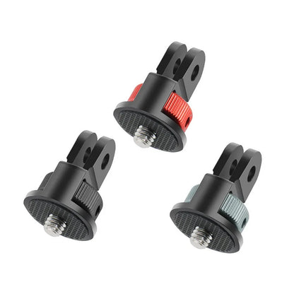 1/4 Inch Tripod Adapter Mount - 360° Rotating Holder for GoPro Hero 13 12 11 10 9 8 Insta360 X2 X3 X4 DJI Camera Accessories