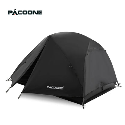 PACOONE Ultralight 20D Nylon Camping Tent – Portable Waterproof Backpacking, Cycling, Hiking, Travel & Beach Tent