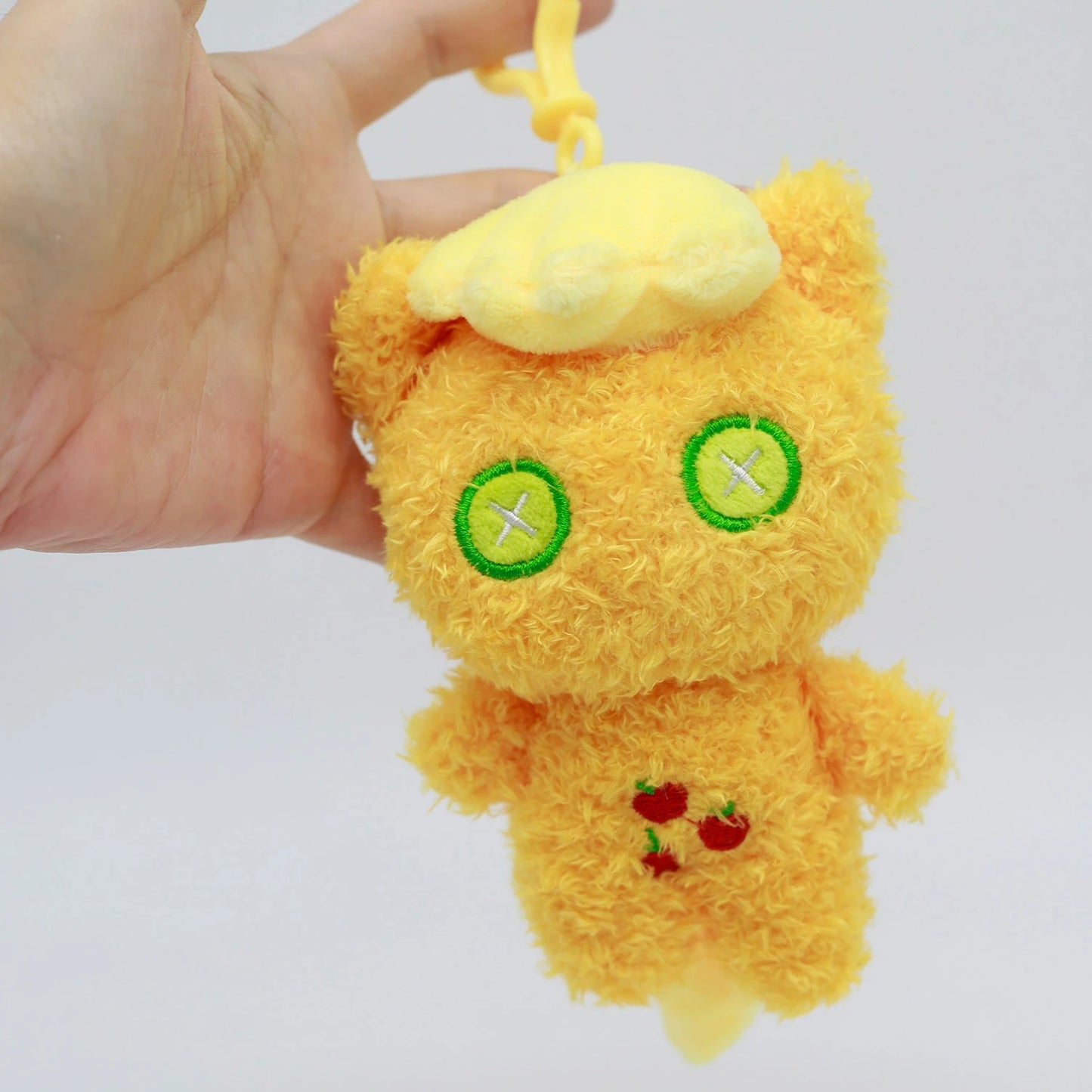 My Little Pony Plush Keychain Pendant - Soft Stuffed Bag Backpack Ornament Gift Featuring Applejack & Pinkie Pie