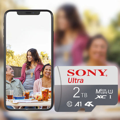 SONY Original Micro SD Card – 128GB 256GB 512GB 1TB 2TB U3 4K Memory Card for Phone, Camera, Tablet, PC