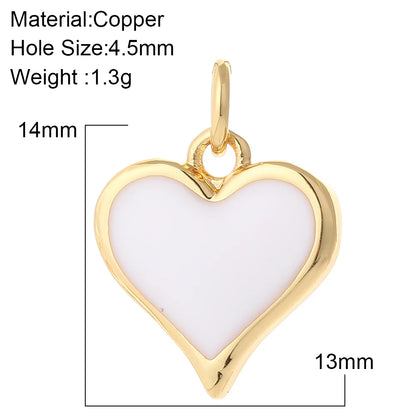 Gold Color Heart, Eye & Star Charms for Jewelry Making – DIY Angel Evil Eye Pendants for Earrings & Necklaces