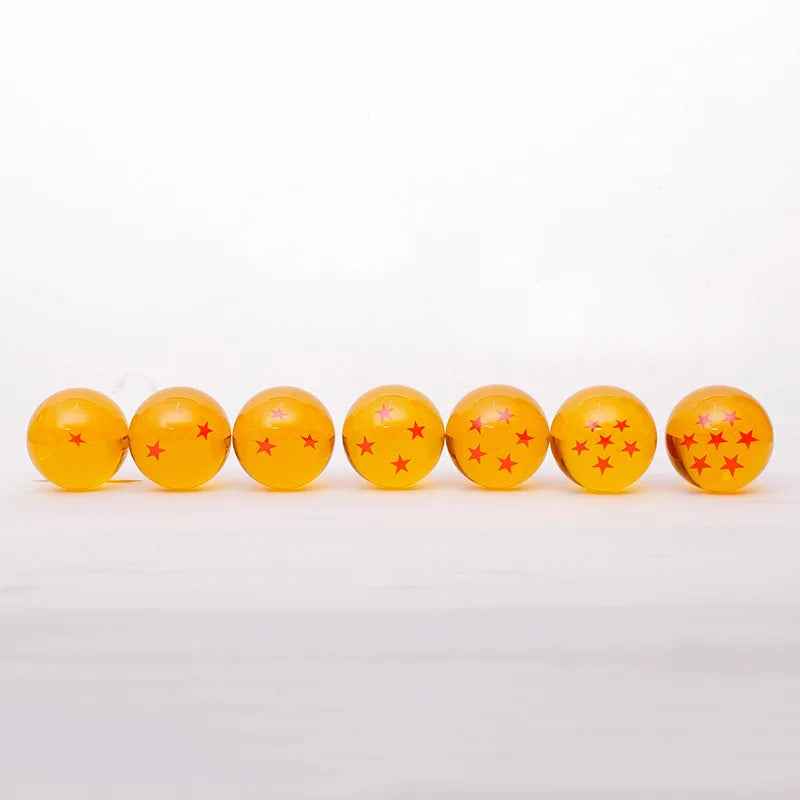 3.5cm Resin Dragon Ball Set – 7-Piece 1:1 Action Figure Toys, Summon Shenron Anime Collectible Gift