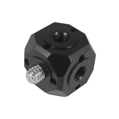Universal Tripod Mount Adapter - Magic Arm Cubic Mount for Flash Vlog Video Light Microphone Extension Accessories