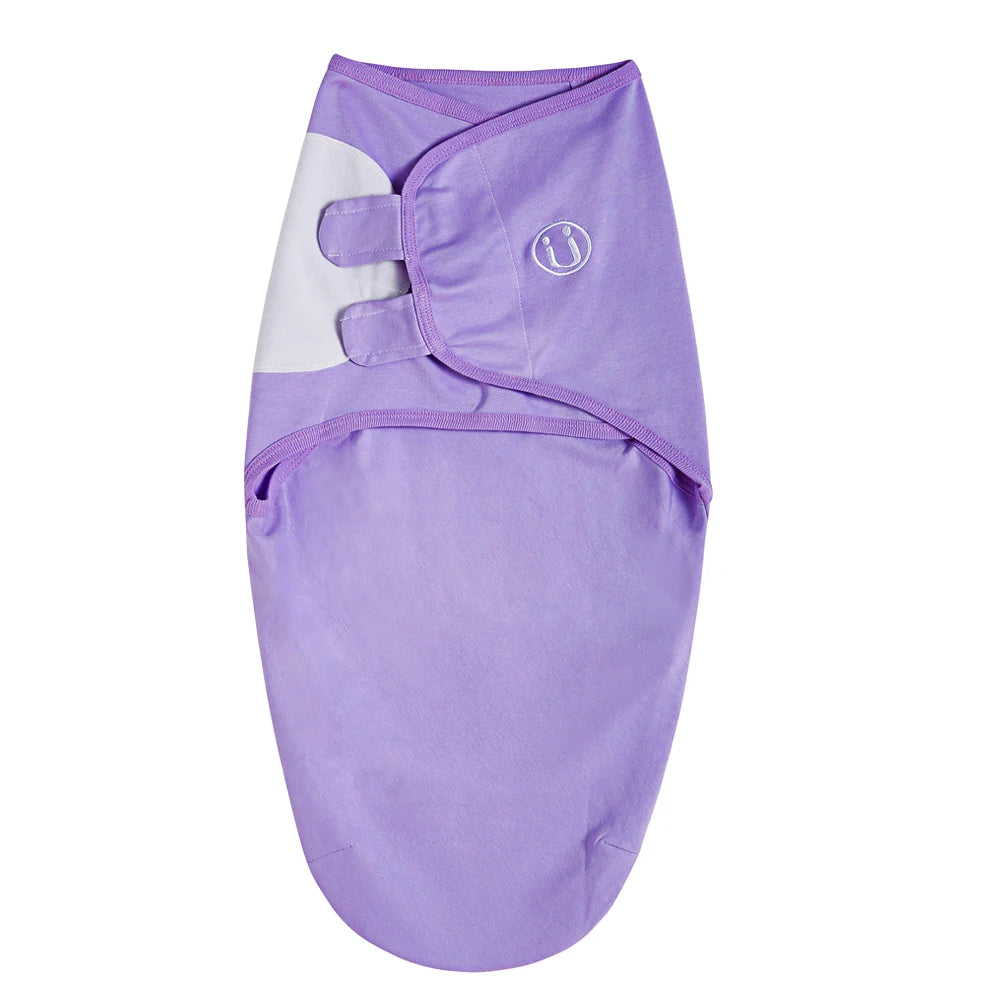 100% Cotton Newborn Swaddle Sleep Sack – Thick Infant Baby Wrap Cocoon Diaper Bag (INSULAR Summer)