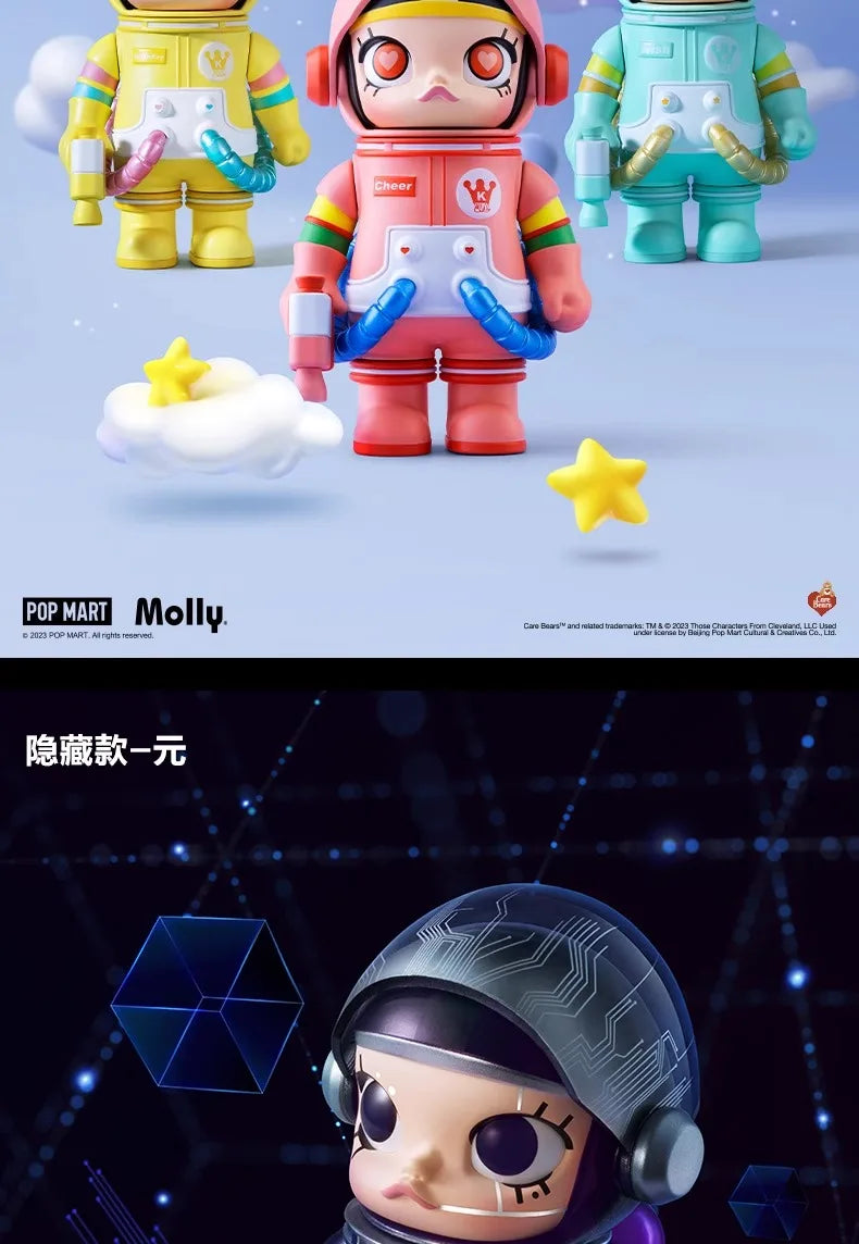Popmart Mega Collection Space Molly 2.0 Blind Box – 100% Anniversary Replica Guess Package Collectible Figures