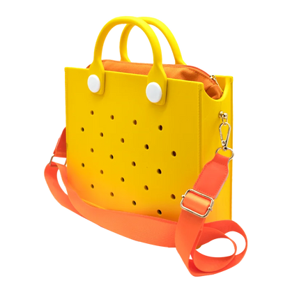 EVA Large Leather Shoulder Bag – Waterproof Casual Tote for Women, Beach Bag & Fashion Storage Handbag
