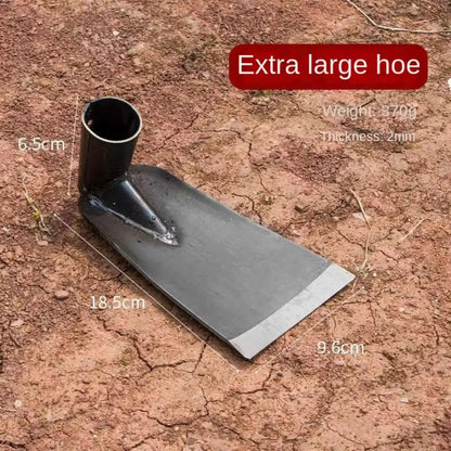 Heavy Duty Garden Hoe Tool – Durable Forged Steel Weeding & Digging Hoe for Soil, Vegetable & Flower Planting Gardening Use