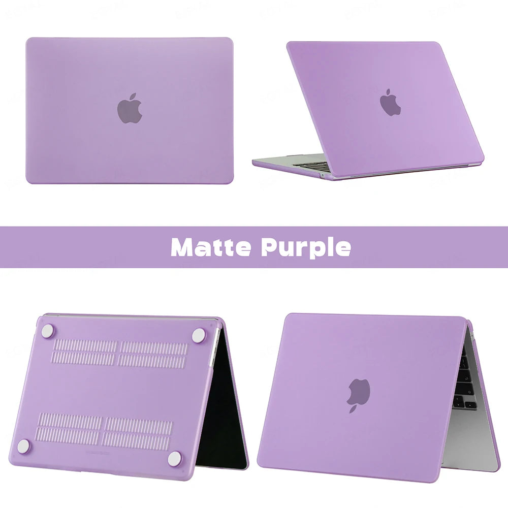 MacBook Air 13 Case - Compatible with MacBook Air M1, M2 (2023), Air 15, Pro 14 M3 (2023), and Pro 16 Cover - Laptop Accessories