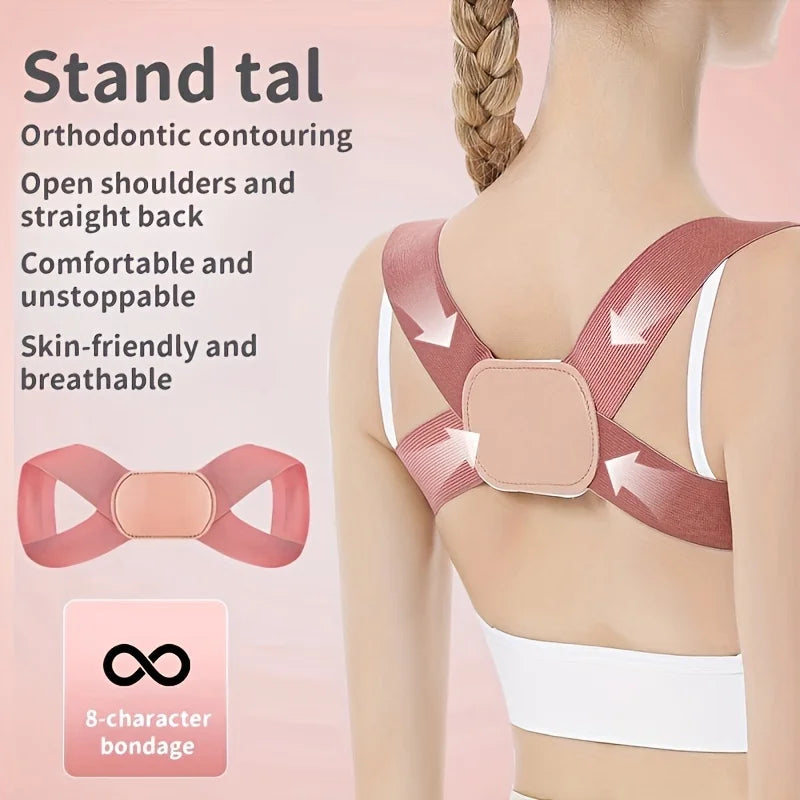 Invisible Posture Corrector for Women - Breathable & Comfortable Back Support
