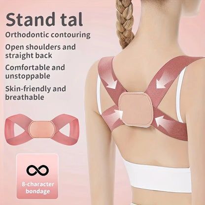 Invisible Posture Corrector for Women - Breathable & Comfortable Back Support