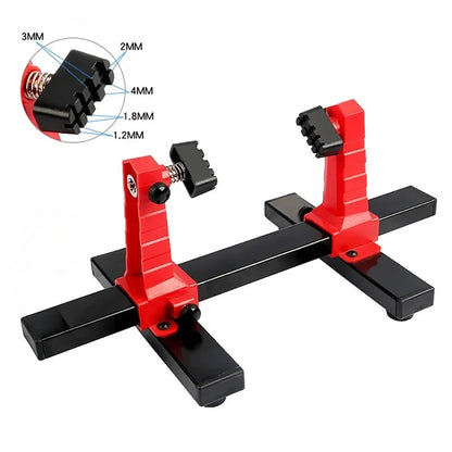 360° Adjustable PCB Holder Stand – Rotating Motherboard Circuit Board Jig Clamp for Soldering & Repair Assembly Tool