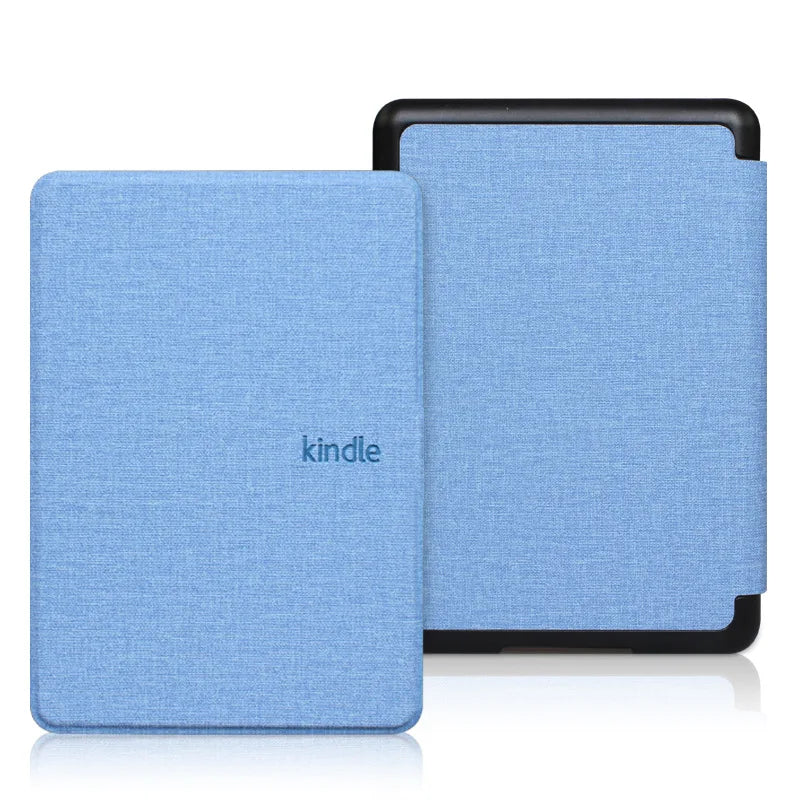 Leather Auto Sleep Case for Kindle Colorsoft Signature Edition (1st Gen, 7") & Paperwhite 12th Gen Protective Cover Funda