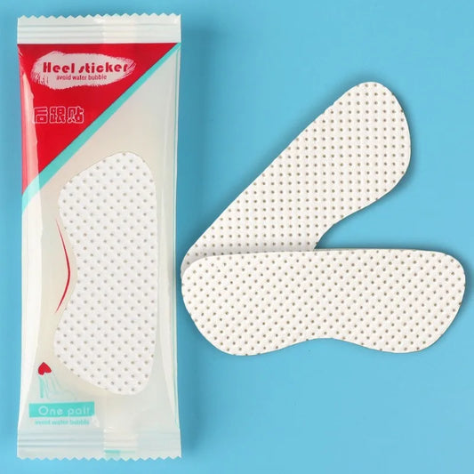 Anti-Rub Heel Stickers - Leather Heel Grip Liners with Blister Protection Foot Cushions for Comfortable Shoe Fit