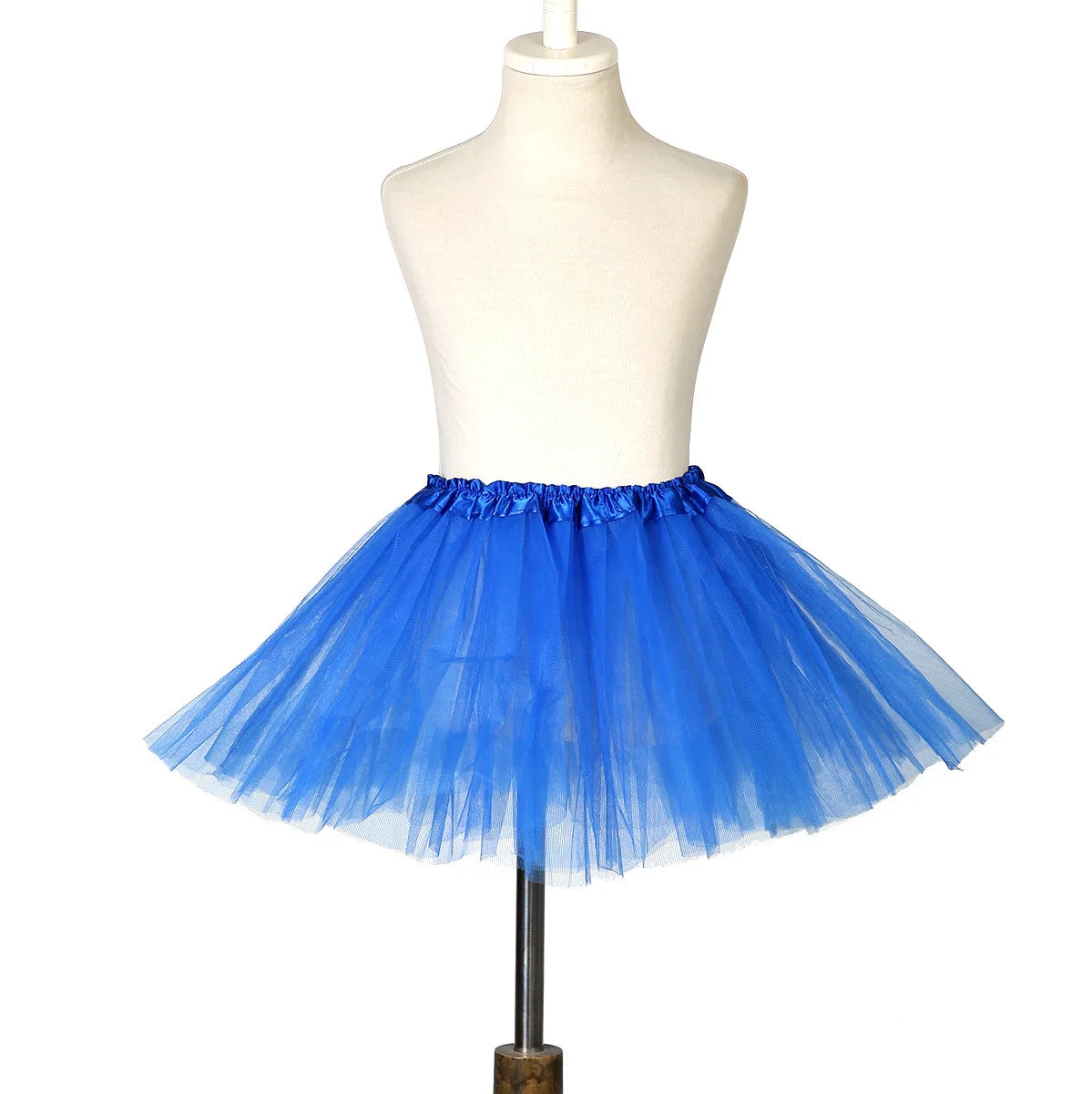 Girls’ Tulle Tutu Skirt – 3-Layer Ballet Mini Skirt for Dance, Birthday Party, Princess Dress 2-8Y