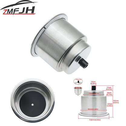 Stainless Steel Boat & RV Drink Holder – Water Cup Bottle Bracket for Marine, Camper & Boating Accessories