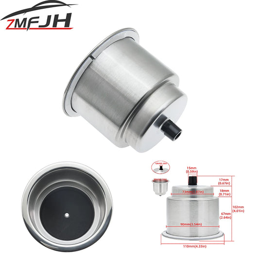 Stainless Steel Boat & RV Drink Holder – Water Cup Bottle Bracket for Marine, Camper & Boating Accessories