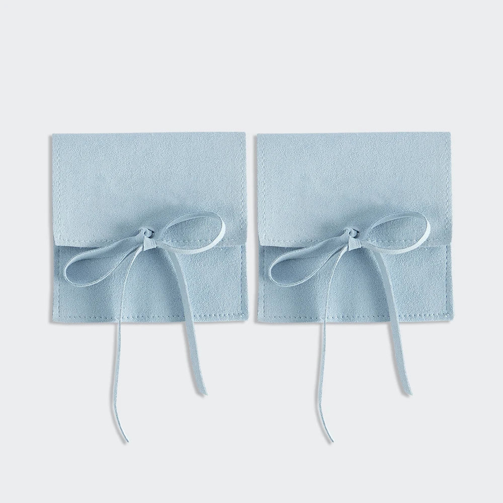 10PCS Velvet Jewelry Gift Pouches - Elegant Wedding Favor Bags & Microfiber Cosmetic Storage Bags