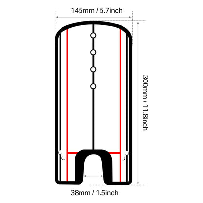 Golf Putting Practice Mirror | Alignment Training Aid with Eye Line | Putting Mirror for Putter Practice