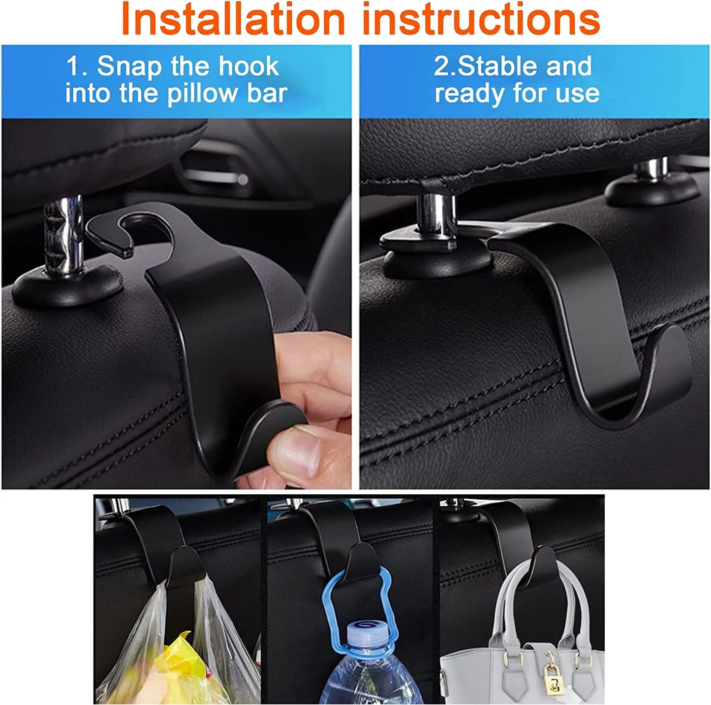 Car Seat Gap Filler Organizer – Leather Multifunctional Storage Box for Car Seat Gap Management & Automotive Accessories