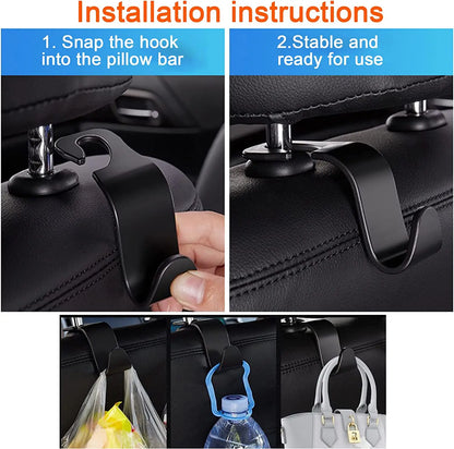 Car Seat Gap Filler Organizer – Leather Multifunctional Storage Box for Car Seat Gap Management & Automotive Accessories