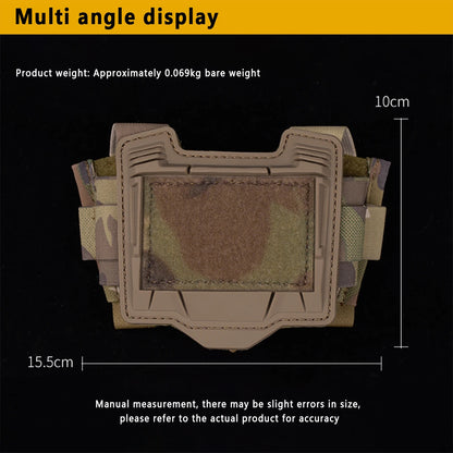 Agilit Style Tactical Helmet Rear Pouch - Battery Storage and Counterweight Bag for NVG Night Vision Gear and OPS-CORE Helmet Covers