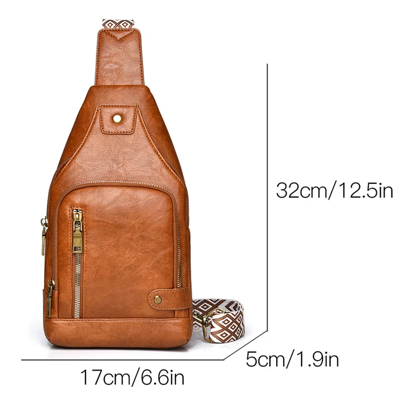 Waterproof Summer Crossbody Chest Bag for Couples – Unisex Small & Breathable Backpack