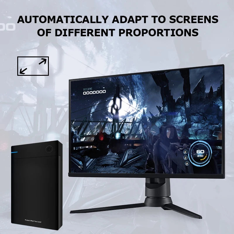 Hyperspin HDD with 100,000+ Retro Games – Portable Game Hard Drive for PS4/PS3/PS2/Wii/WiiU/SS/N64, Compatible with Windows 7/8/10