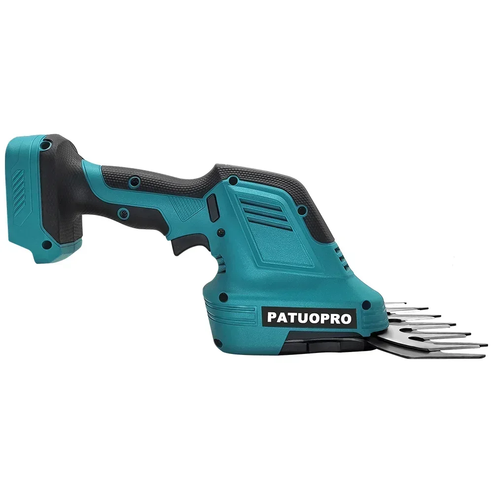 2-in-1 Cordless Electric Hedge Trimmer & Grass Shears 21V Garden Cutter for Makita 18V Battery (Tool Only)