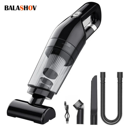Handheld Rechargeable Vacuum Cleaner – Portable Wireless Dual-Purpose Car & Home Dust Catcher 10000PA
