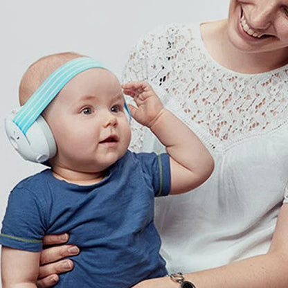 Baby Ear Protection Earmuffs – Elastic Noise Reduction Headphones for Toddlers, Protects Hearing & Improves Sleep