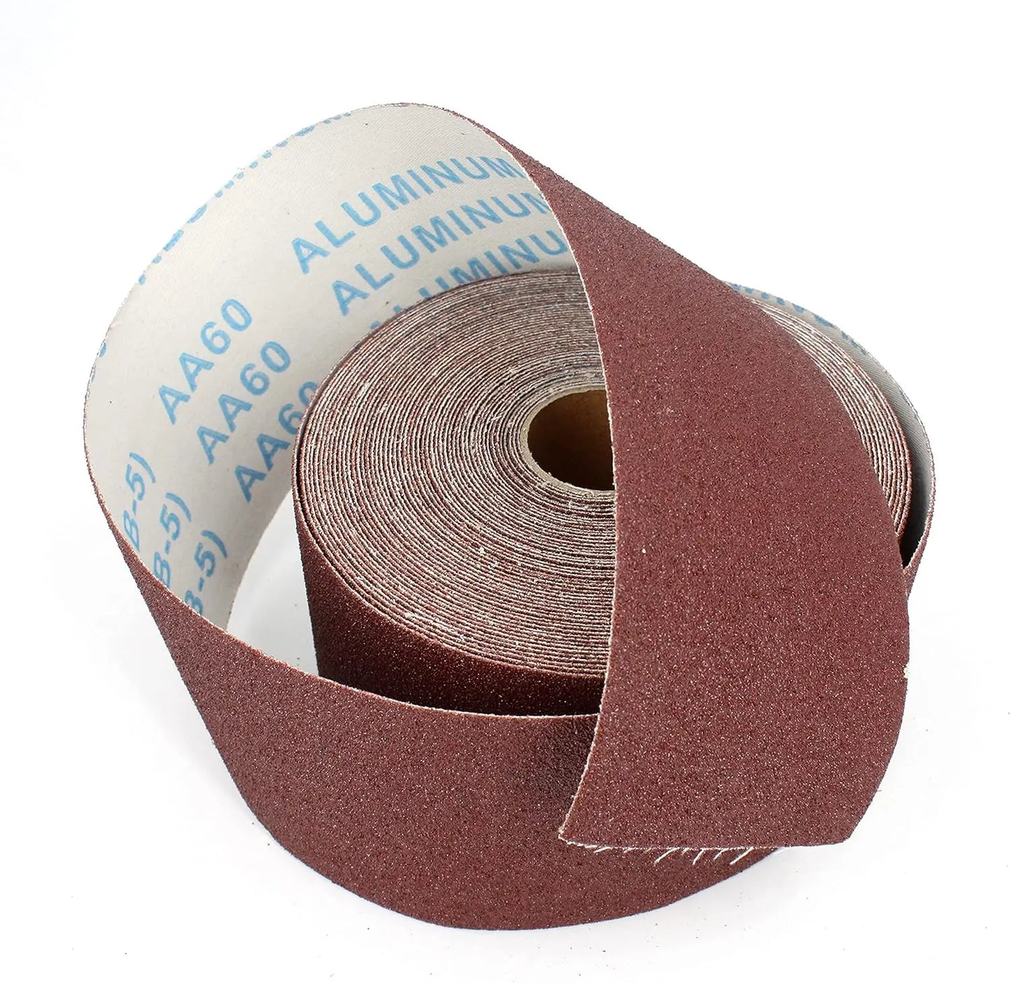 Aluminum Oxide Sandpaper Roll 9.5cm Wide – 60–600 Grit Abrasive Paper for Metal Grinding, Wood Polishing, Furniture & Car Detailing Use