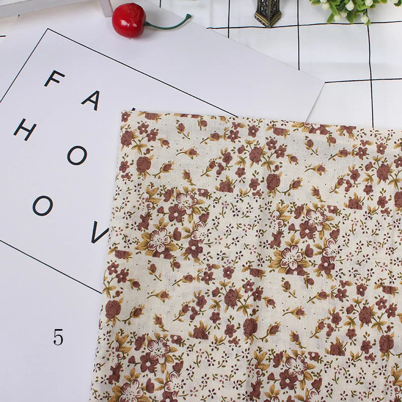 Printed Cotton Fabric Squares 25×25cm — Sewing, Quilting, Patchwork & DIY Handmade Craft Material