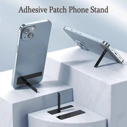 Ultra Thin Foldable Phone & Tablet Stand Stainless Steel Invisible Desktop Holder