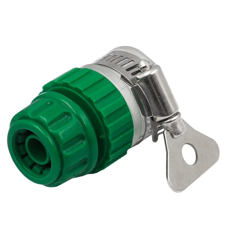 Universal Water Faucet Hose Adapter - Quick-Connect Plastic Tap Fitting for Car Washing and Garden Irrigation