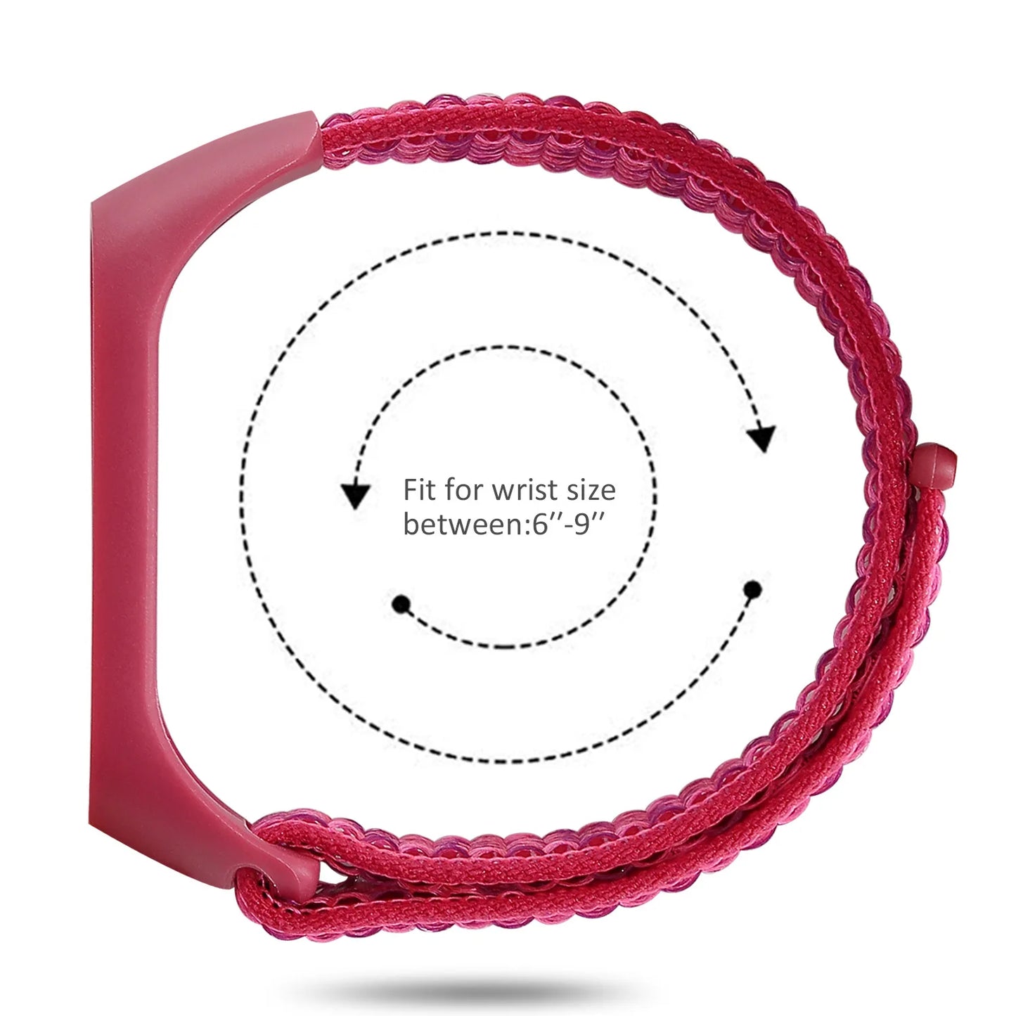 Nylon Loop Strap for Xiaomi Mi Band 9 & 8 NFC – Sport Replacement Wristband for Mi Band 7 6 5 4 3