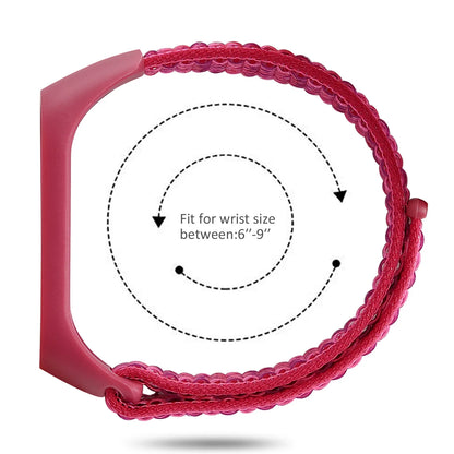 Nylon Loop Strap for Xiaomi Mi Band 9 & 8 NFC – Sport Replacement Wristband for Mi Band 7 6 5 4 3