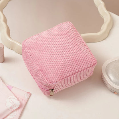 Sanitary Napkin Organizer Bag - Portable Multifunctional Travel Pouch for Makeup, Lipstick & Small Accessories