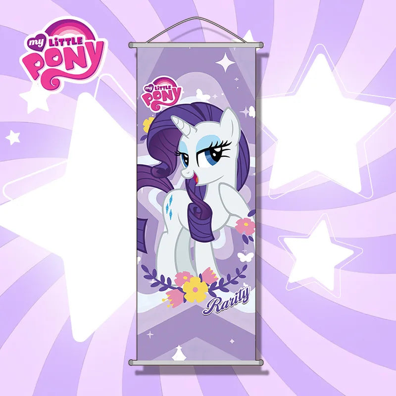 My Little Pony Pinkie Pie Hanging Poster - Cartoon Anime Wall Scroll Holiday Decoration Festival Gift Merchandise
