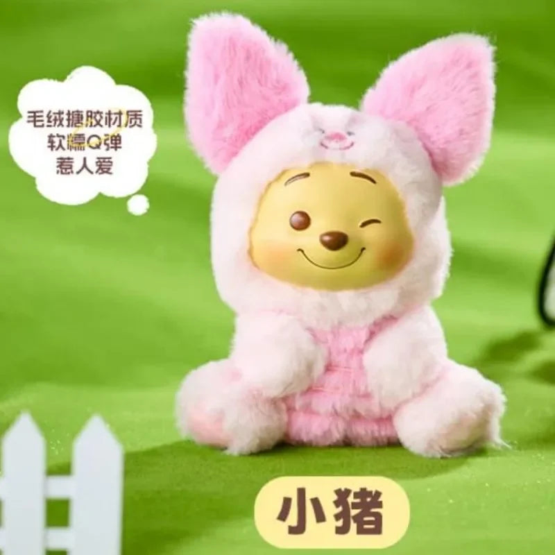 Disney Winnie the Pooh Naughty Party Blind Box – Vinyl Plush Pooh Bear Pendant & Surprise Toy