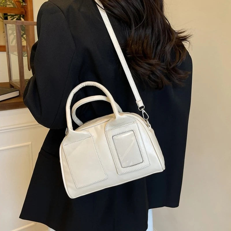 2025 Y2K Harajuku Shoulder Bag - Style Transparent Ita Crossbody Handbag for Women Japanese Fashion Trend Purse