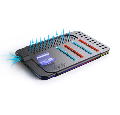 Multi-Functional Switch 2 Cooling & Charging Stand SW2139 – Fan, 10 Game Card Slots & 9 LED Light Effects