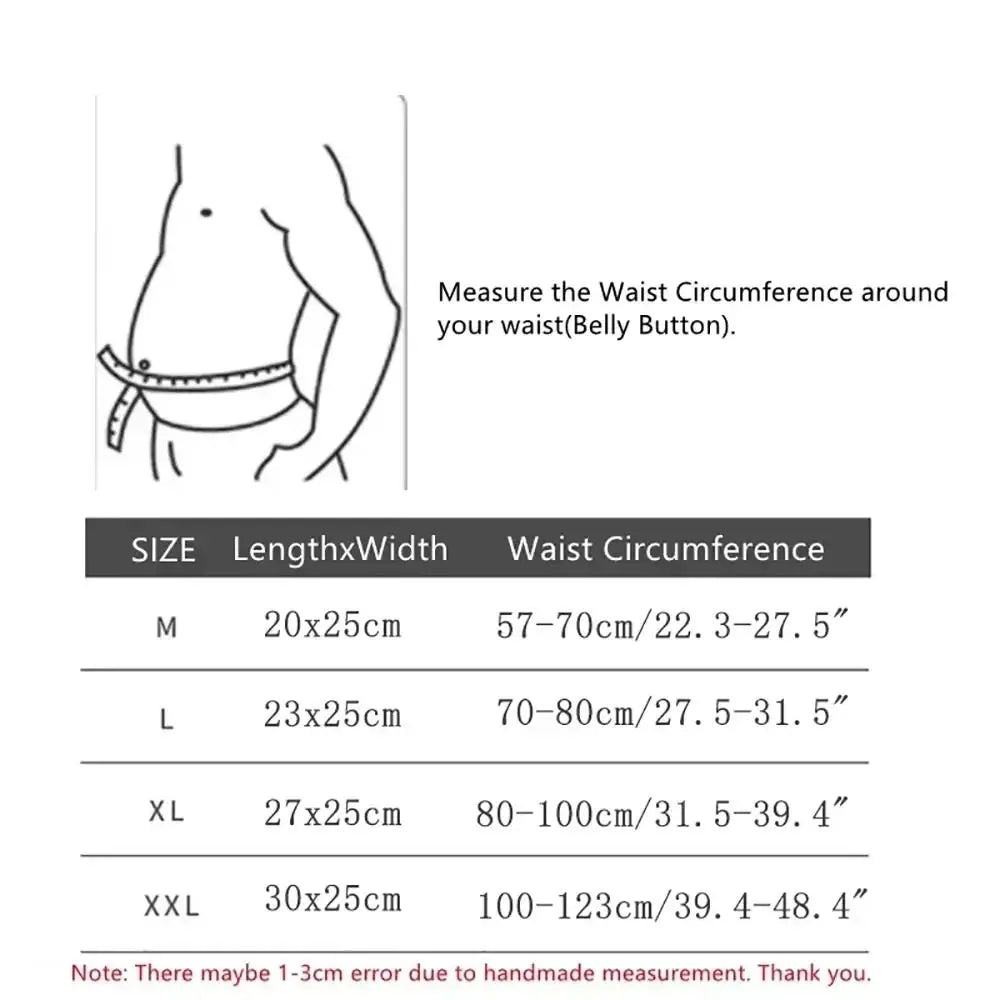 Hot Mugwort Self-Heating Waist Belt - Soft Lower Back Support for Everyday Comfort