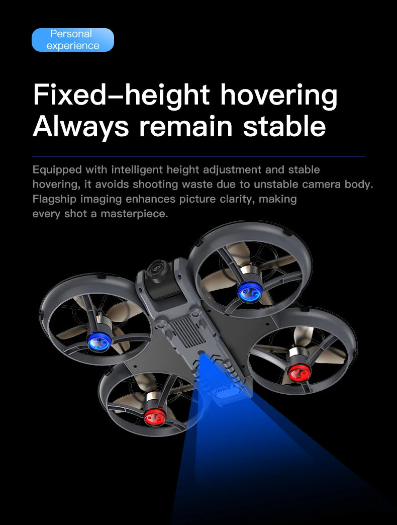 X226 Drone VR – Brushless RC Quadcopter with Dual HD Camera, Optical Flow Hover, Obstacle Avoidance, Remote Control Toy for Boys