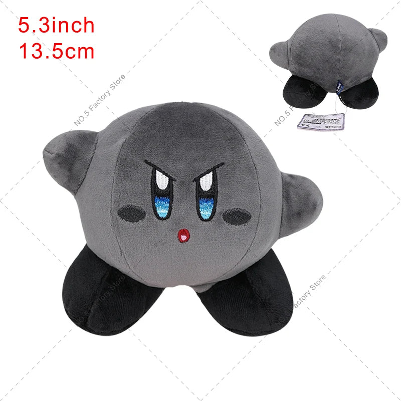 4 Styles Kirby Plush Doll – Pink, Yellow & Green Anime Stuffed Toy for Kids’ Christmas & Birthday Gifts